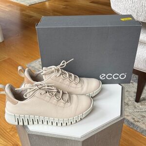 ECCO Gruuv Light Beige Casual Sneakers, EU 37, US 6-6.5
